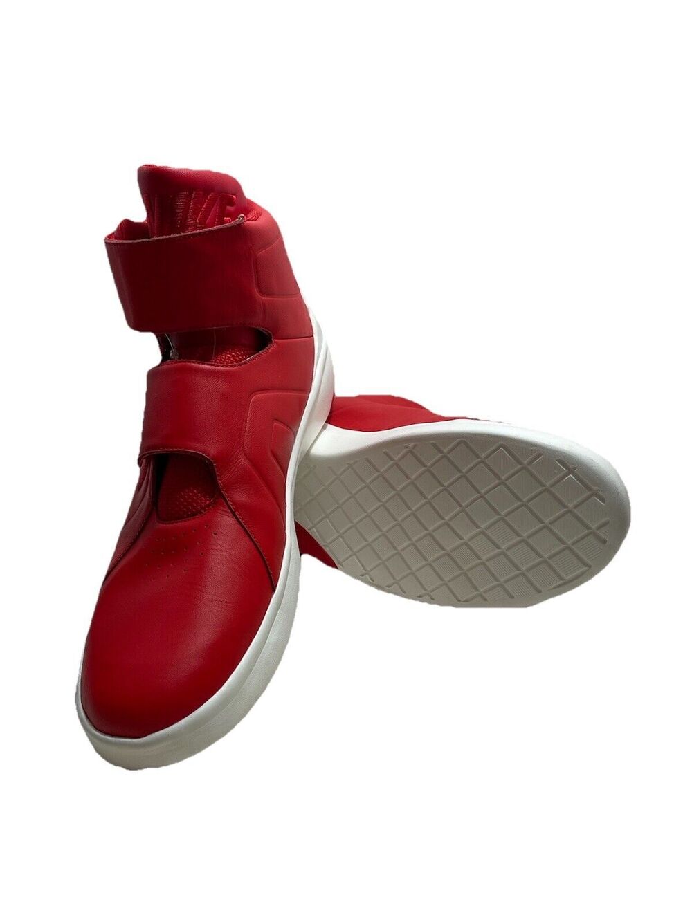 Nike Marxman Men's Size 12 University Red High Top Basketball Shoes 832764-600